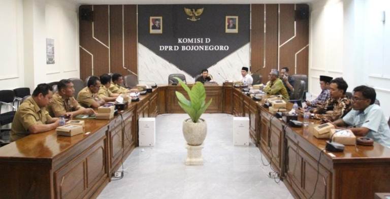 Komisi D DPRD Bojonegoro Bahas Evaluasi Kegiatan Fisik 2025 dan Rencana Kerja 2026
