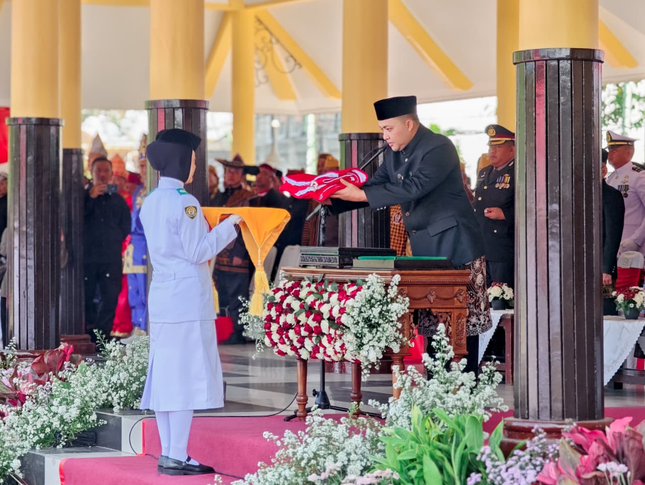 Pemkab Pasuruan Gelar Upacara Hari Kemerdekaan RI Ke-80 dengan Penuh Khidmat