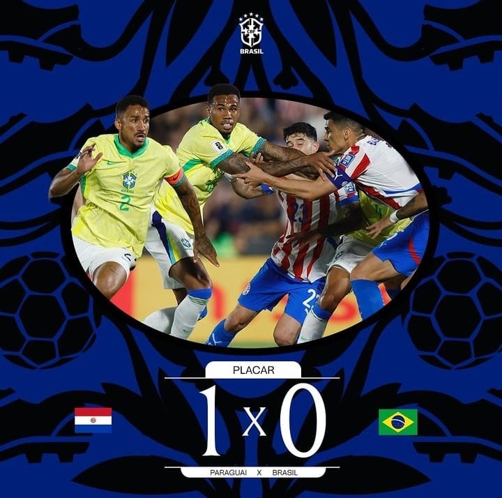 Juara Piala Dunia Lima Kali Takluk di Kandang Paraguay