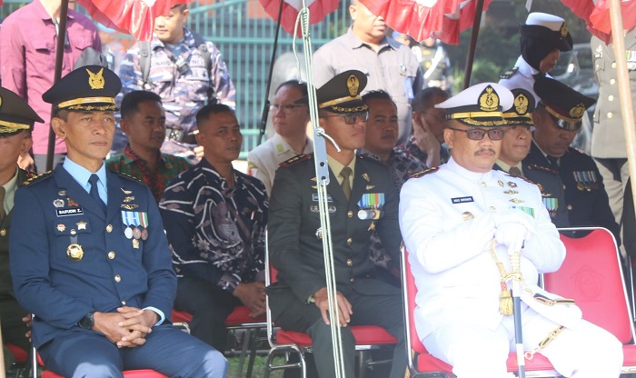 Peringati HUT ke-80 TNI, Danlanud Abd Saleh Malang Tegaskan Pentingnya Soliditas Prajurit