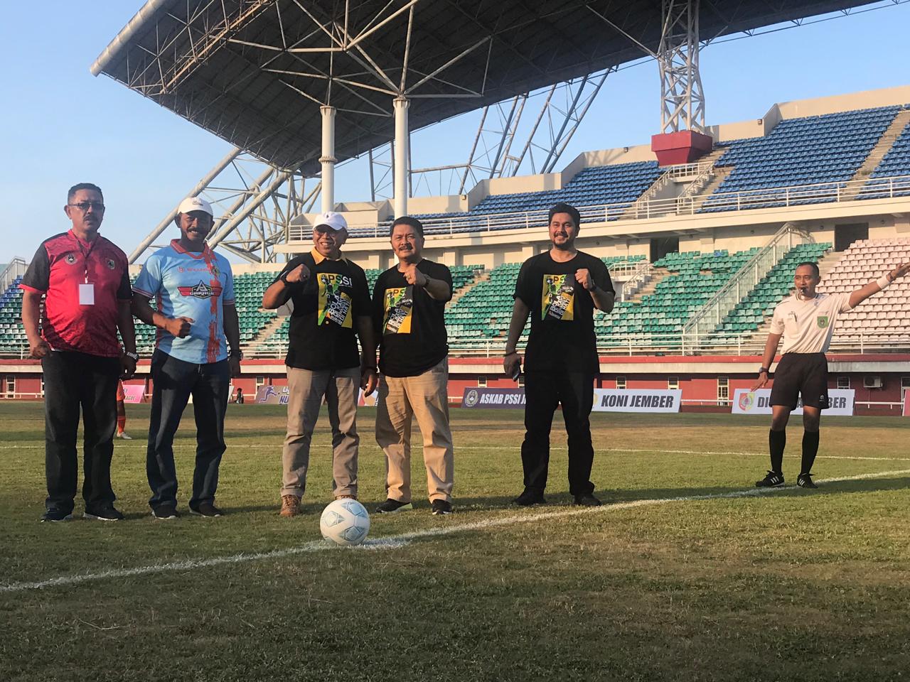 Turnamen Sepak Bola Bupati Cup 2024, Diikuti 30 Kecamatan di Jember