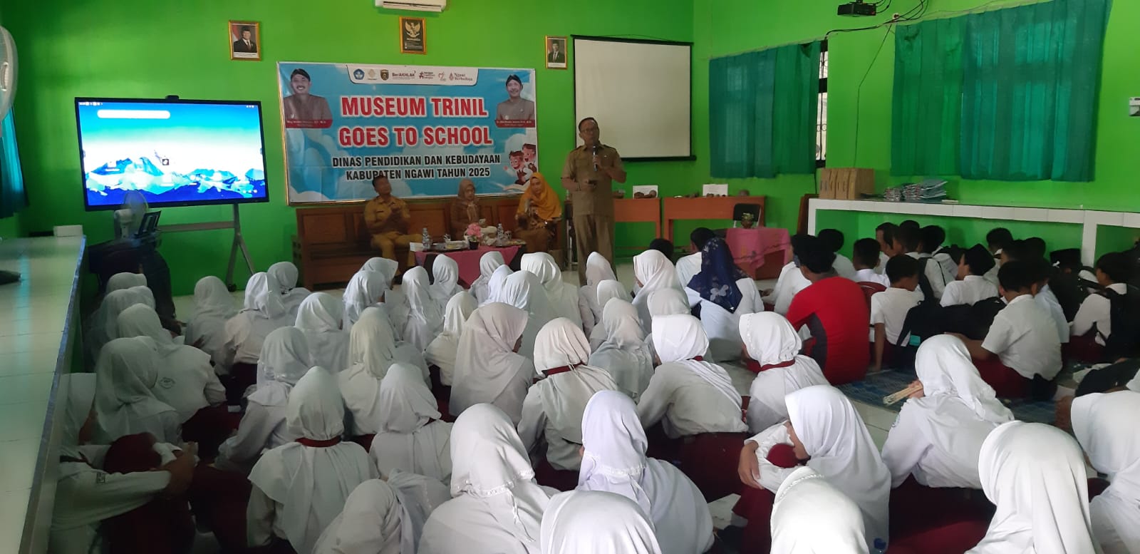 Program 'Museum Trinil Goes To School' Sapa Pelajar Ngawi, Tumbuhkan Cinta Warisan Leluhur