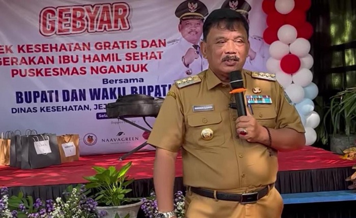 Kang Marhen Bersama Dinkes Nganjuk Gelar Gebyar CKG dan Gerakan Ibu Hamil Sehat
