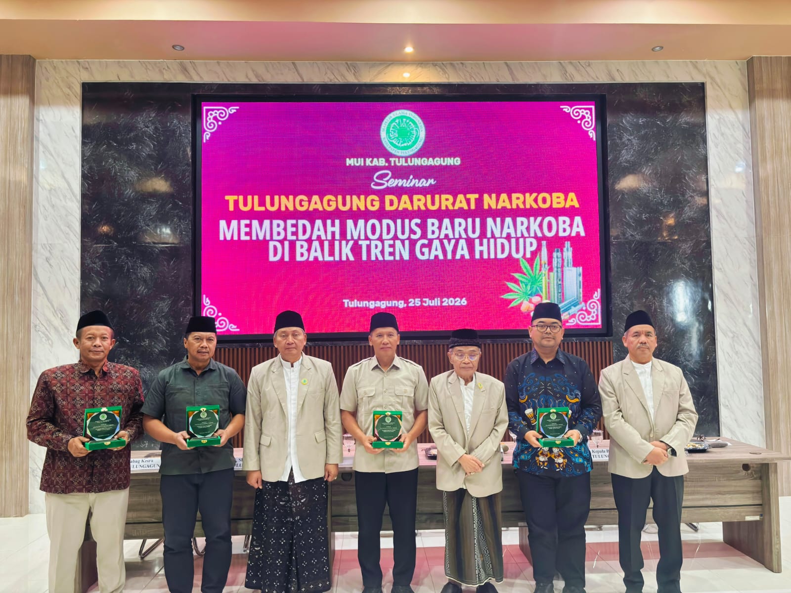 Plt Bupati Tulungagung Ajak Ulama Perang Lawan Peredaran Narkoba