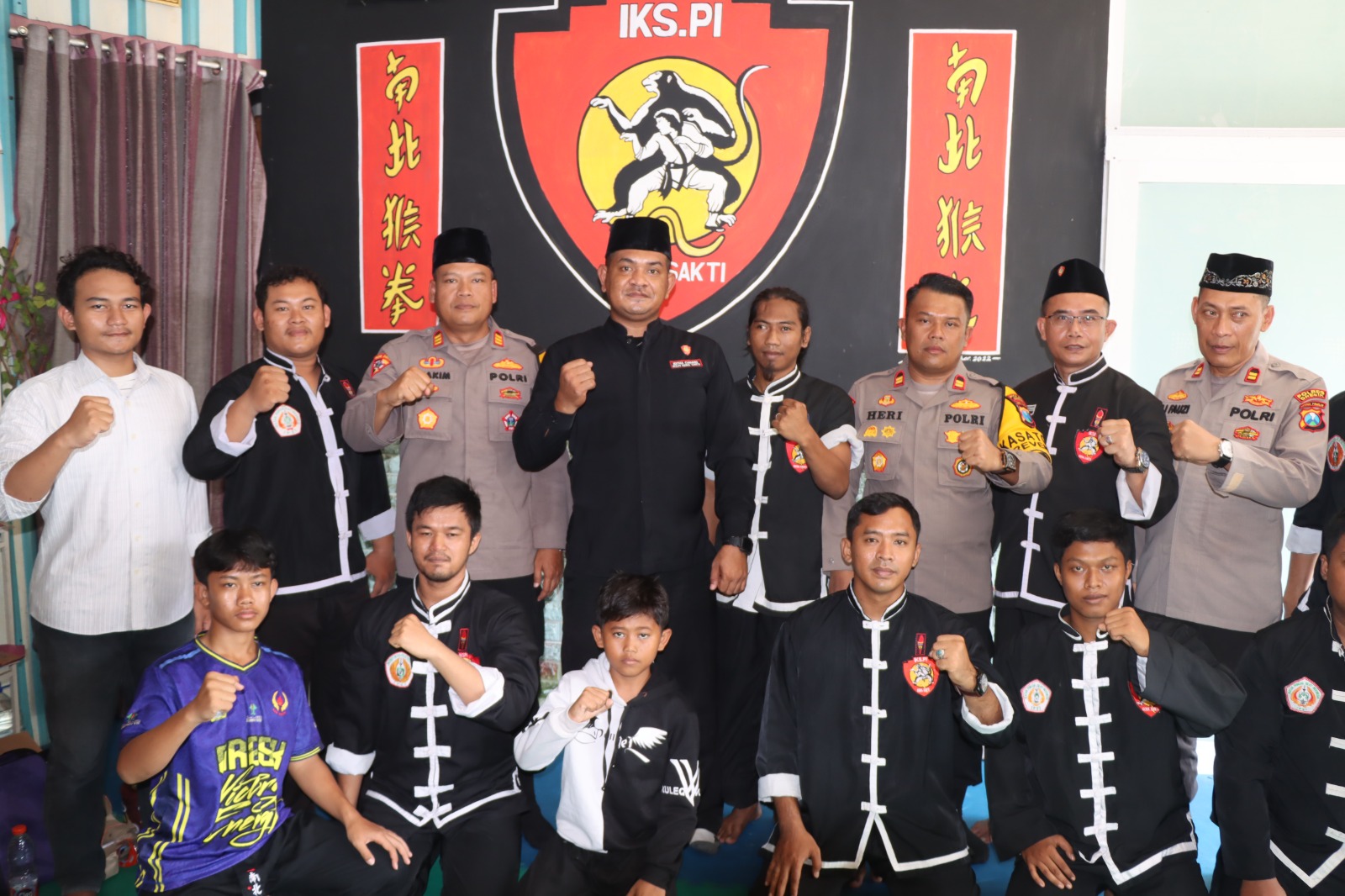 Jumat Curhat Polres Gresik Bersama Perguruan Pencak Silat Kera Sakti