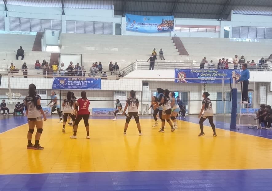 Tim Putri Jember Kembali Hadapi Unggulan Gresik di Babak 8 Besar Kejuaraan Bola Voli Porprov IX Jatim