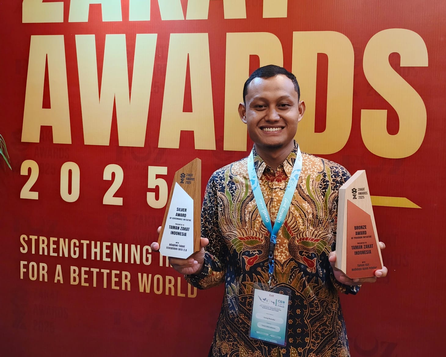 Inovatif dan Akuntabel, Taman Zakat Raih Penghargaan Nasional 2025