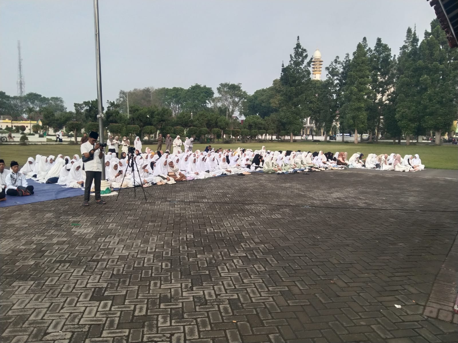 Kapolsek Lumajang Kota Hadiri Peringatan Tahun Baru Islam