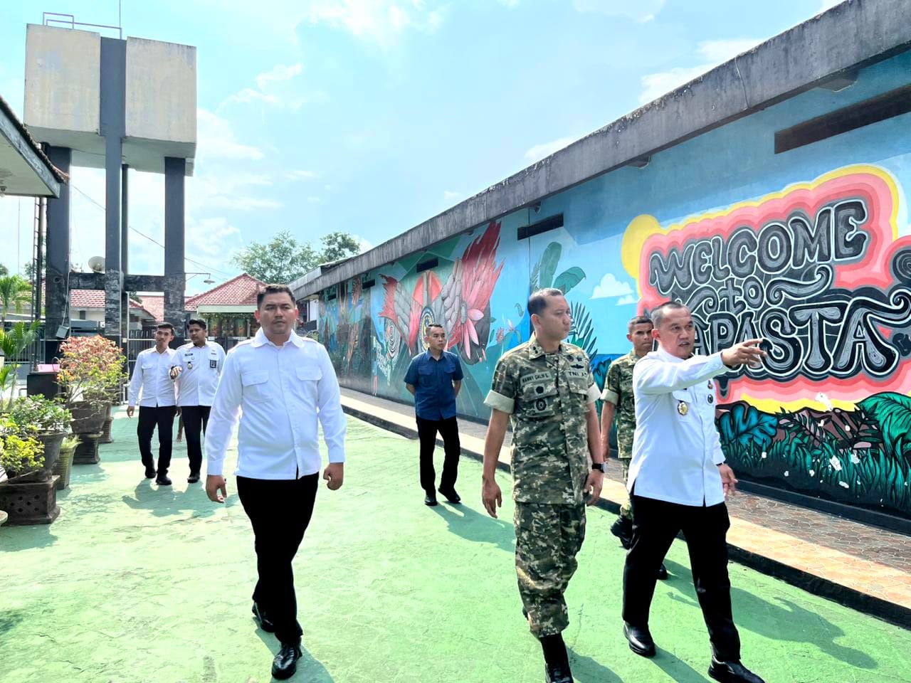 Dandim 0807 Sambangi Lapas Kelas IIB Tulungagung, Sinergi TNI–Pemasyarakatan Makin Solid dan Produktif