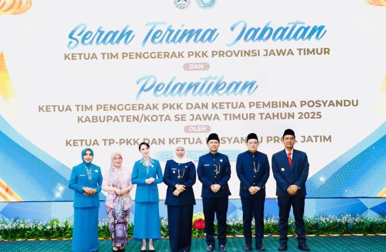 Cantika Wahono Resmi Dilantik Jadi Ketua TP PKK, Tekankan Kolaborasi Program