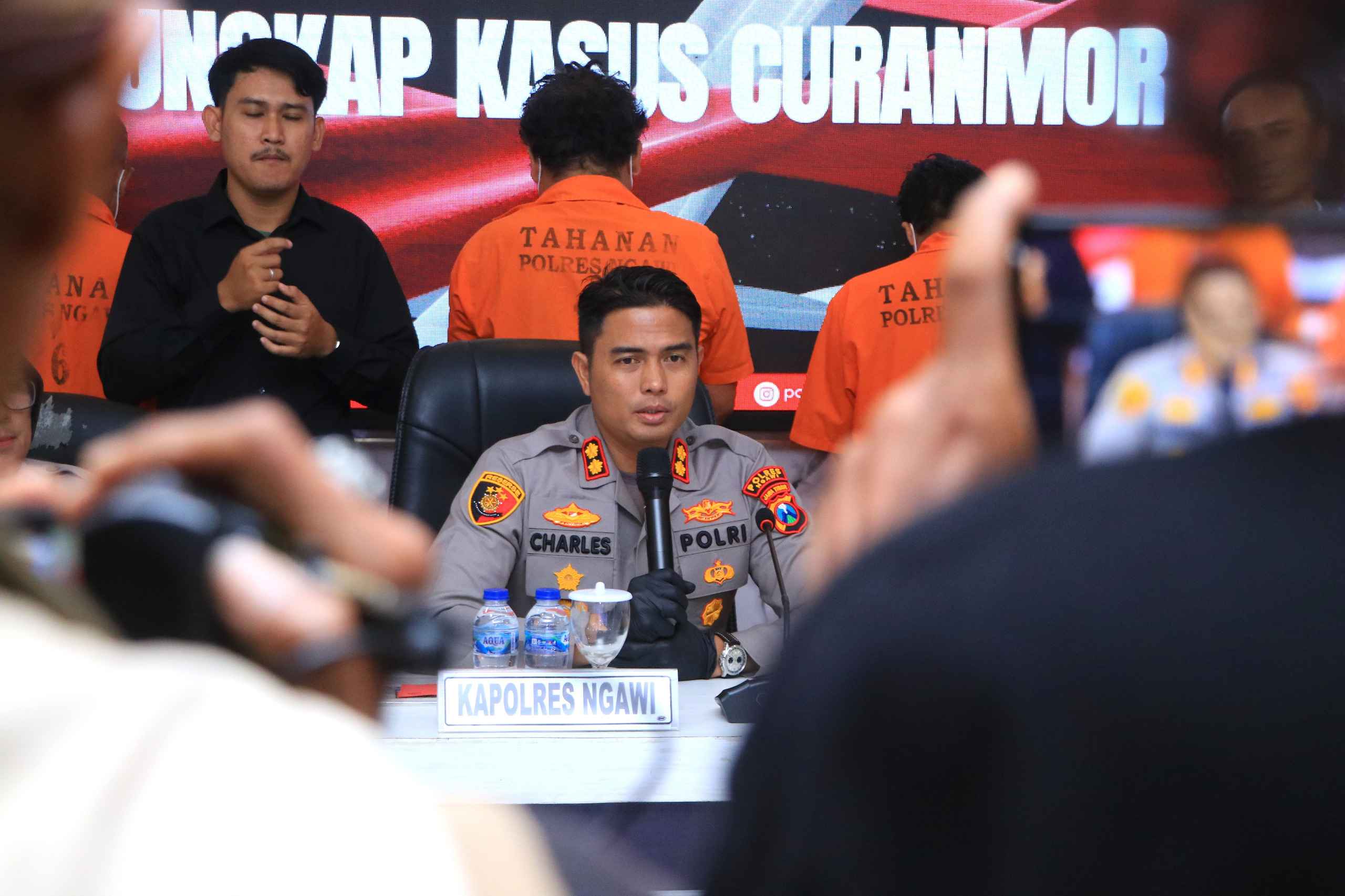 Kurang dari 24 Jam, Polres Ngawi Berhasil Ungkap Kasus Curanmor 17 TKP Lintas Provinsi