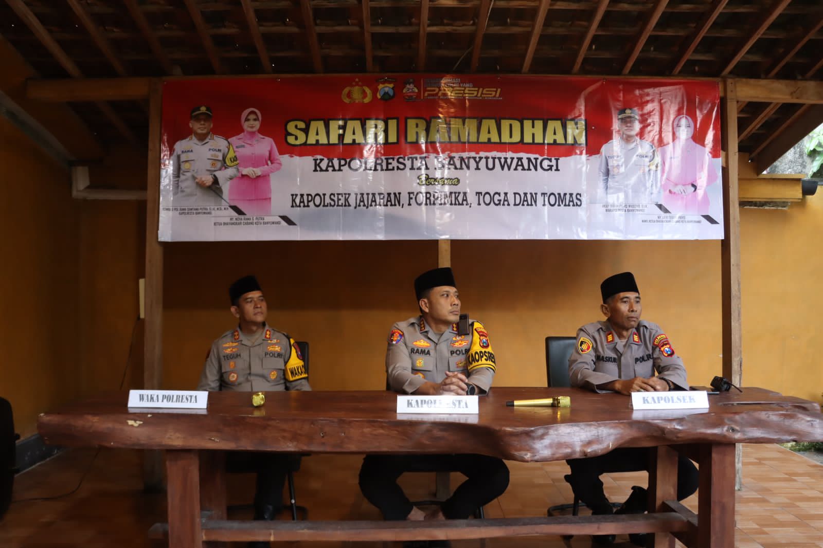 Safari Ramadan 1446 H, Kapolresta Banyuwangi Beri Imbauan Kamtibmas