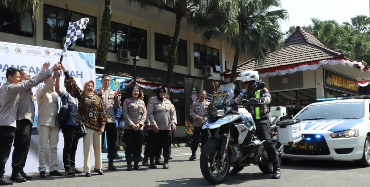 Polresta Malang Kota Tebar 48,5 Ton Beras SPHP Bulog untuk Gerakan Pangan Murah