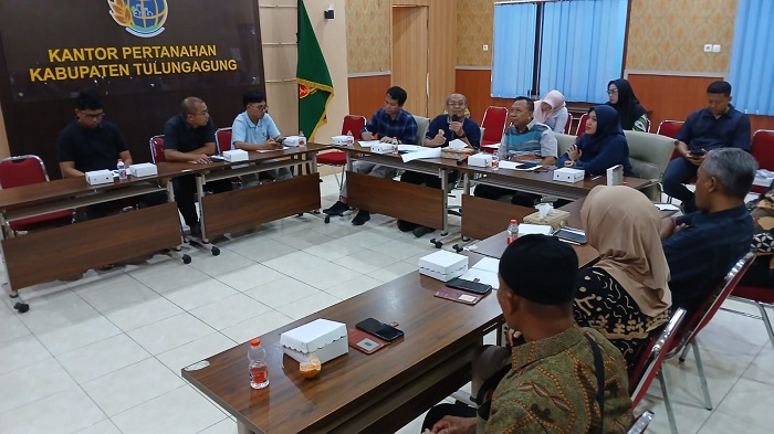 BPN Tulungagung Percepat Sertifikasi MBR, Gandeng Pemkab dan 11 Pemerintah Desa
