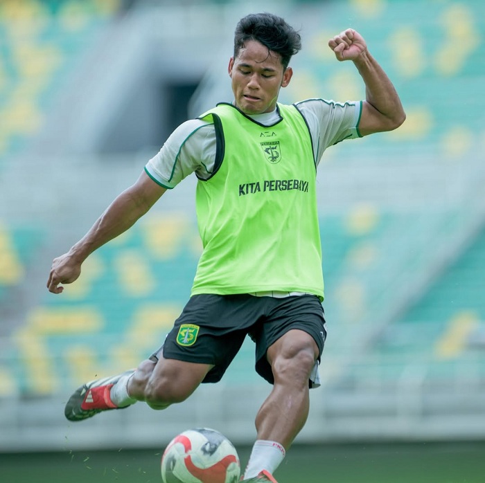 Toni Firmansyah Genjot Latihan Selama Libur Kompetisi Demi Persebaya