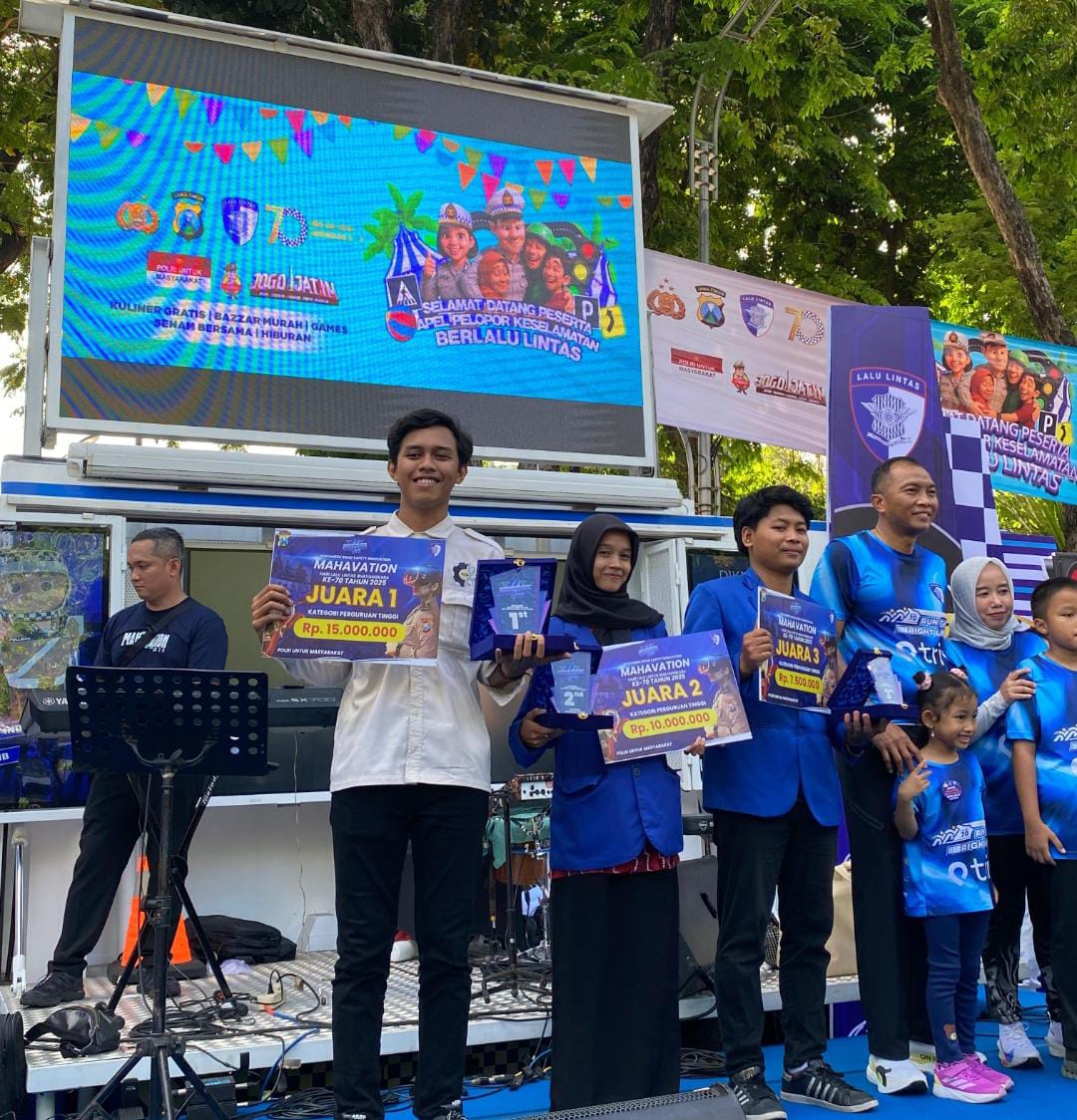 Ungguli PTN dan PTS se-Jatim, Unugiri Sabet Juara 1 Mahavation 2025