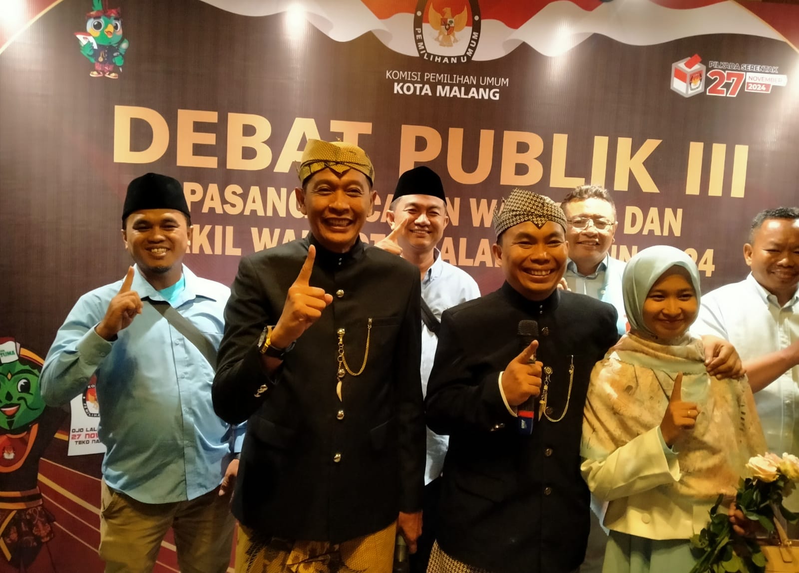 Debat Pamungkas Pilkada Kota Malang 2024, Paslon Nomor Urut 1 Akan Wujudkan Ini