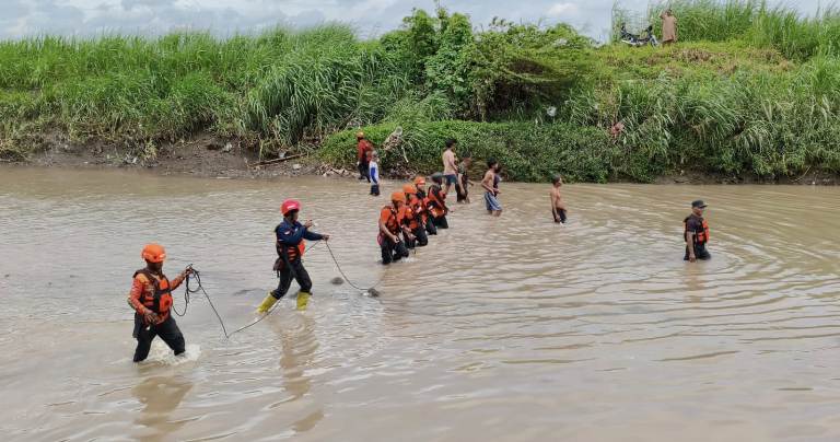 Lansia Gambiran Tewas di Bendung Tingarbuntut Mojokerto