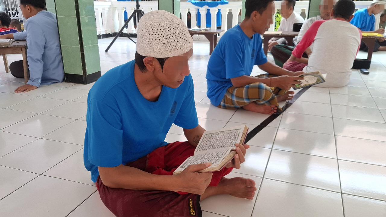 Peringati HSN 2025, Lapas Kelas IIA Kediri Gelar Kegiatan Keagamaan di Pondok At-Taubah