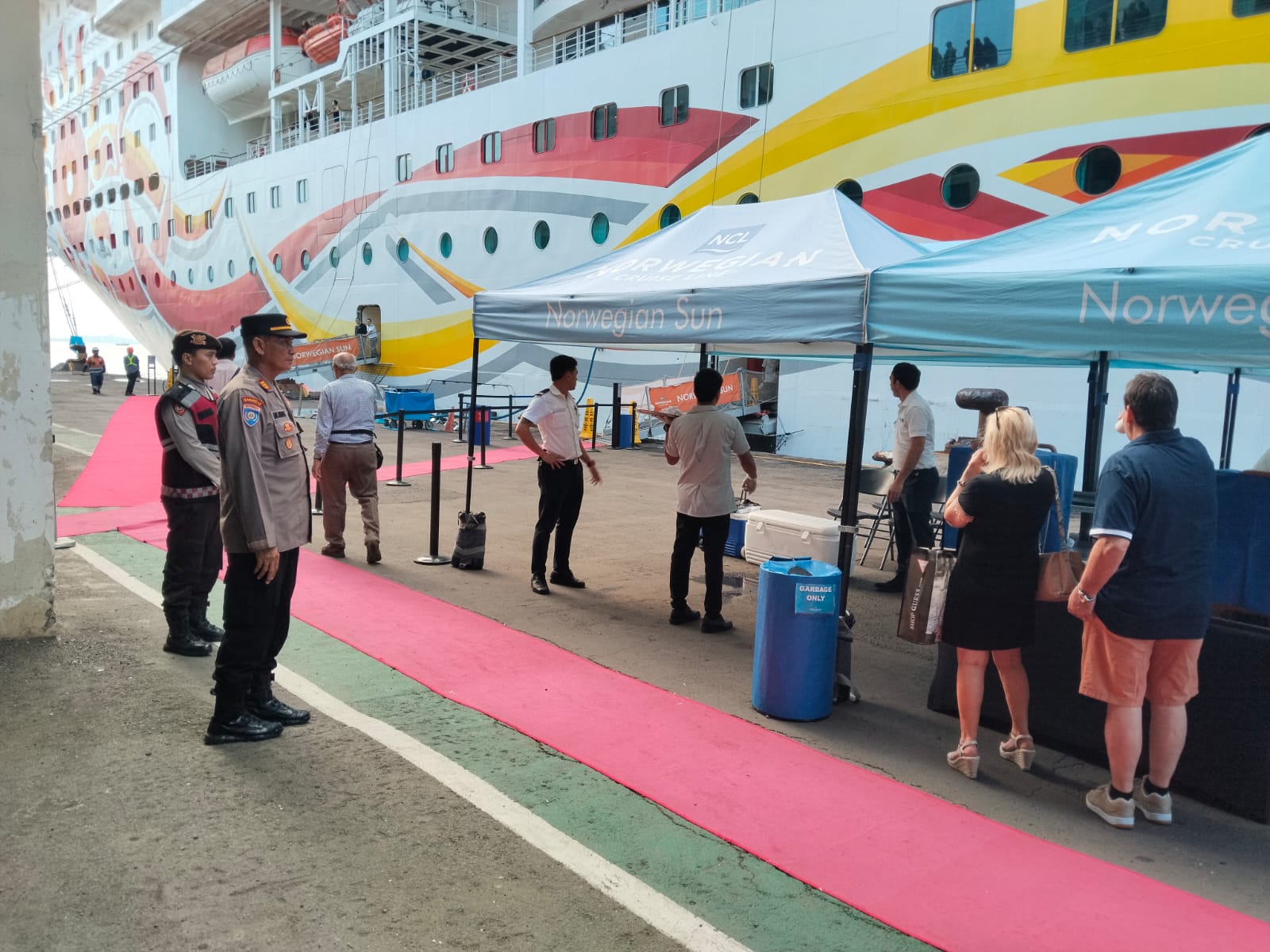 Polres Pelabuhan Tanjung Perak Siagakan Personel Antisipasi Arus Balik Jalur Laut