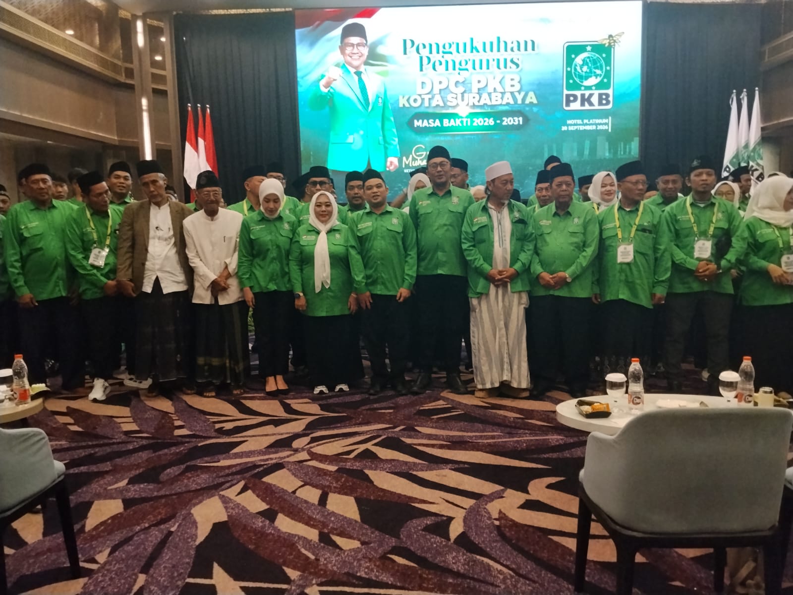 DPC PKB Surabaya Kukuhkan Pengurus Baru, Targetkan Delapan Kursi pada 2029