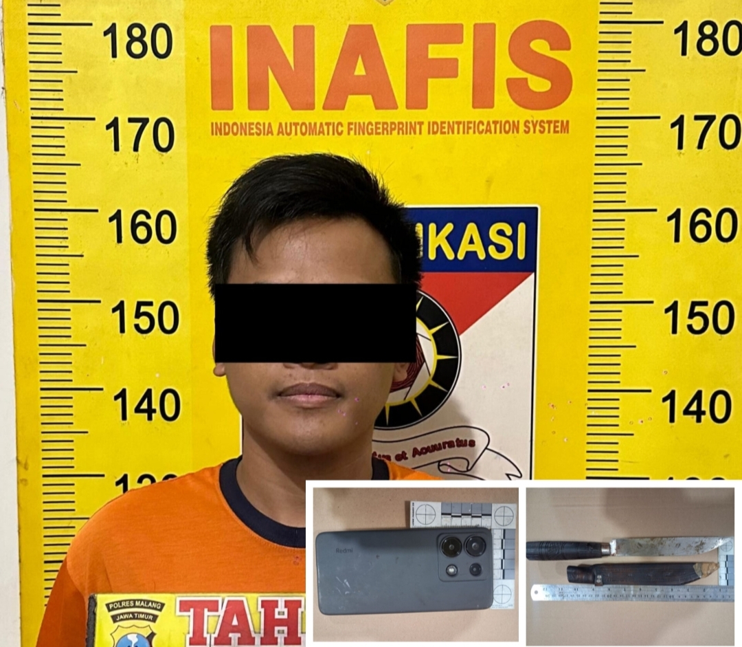 Polres Malang Bekuk Pelaku Pembunuhan di Gondanglegi