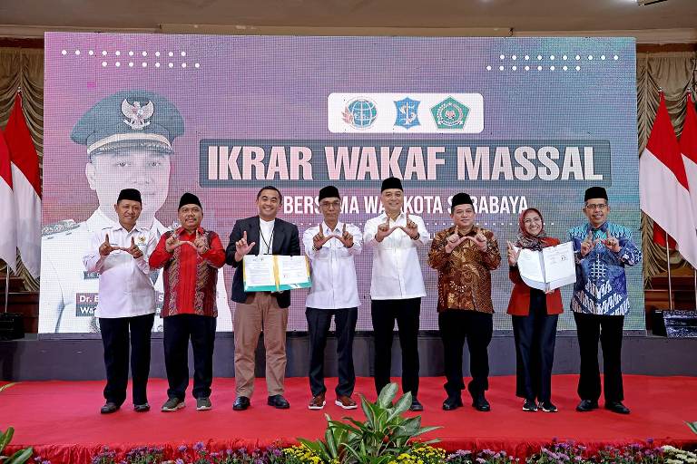Pemkot Surabaya Percepat Sertifikasi Tanah Wakaf, Gandeng BPN hingga Kemenag