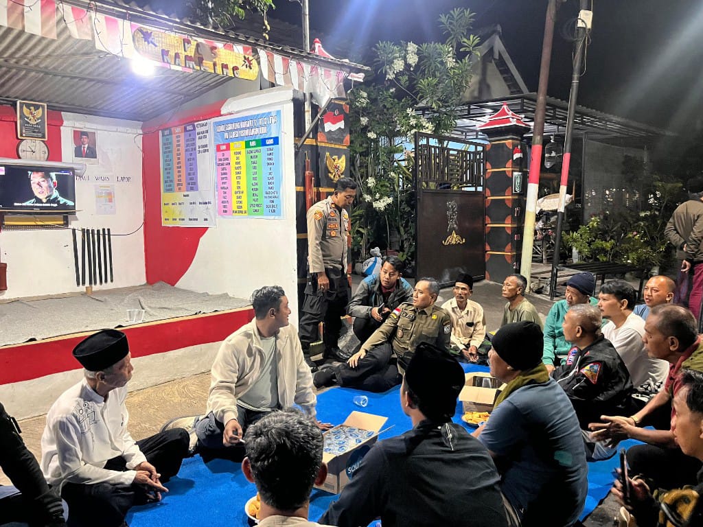 Budaya Poskamling Kembali Dihidupkan, Wujudkan Lumajang Aman