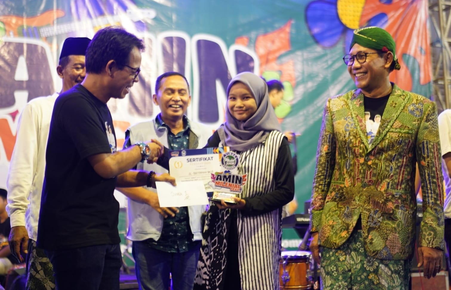 Salurkan Energi Positif untuk Perubahan, Timda AMIN Jombang Gelar Milenial Fest 