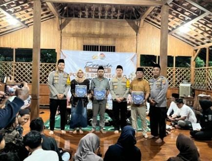 Kapolres Bojonegoro Buka Puasa Bersama Media dan Anak Yatim