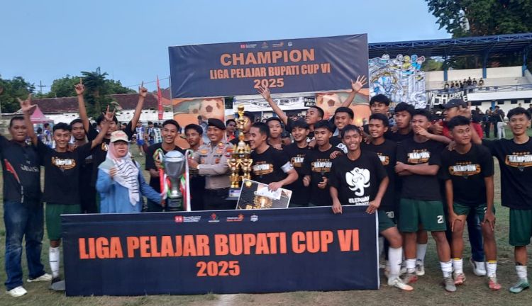 SMASA B Situbondo Juara Liga Pelajar Piala Bupati Cup 2025 Usai Kalahkan SMADA 2-0