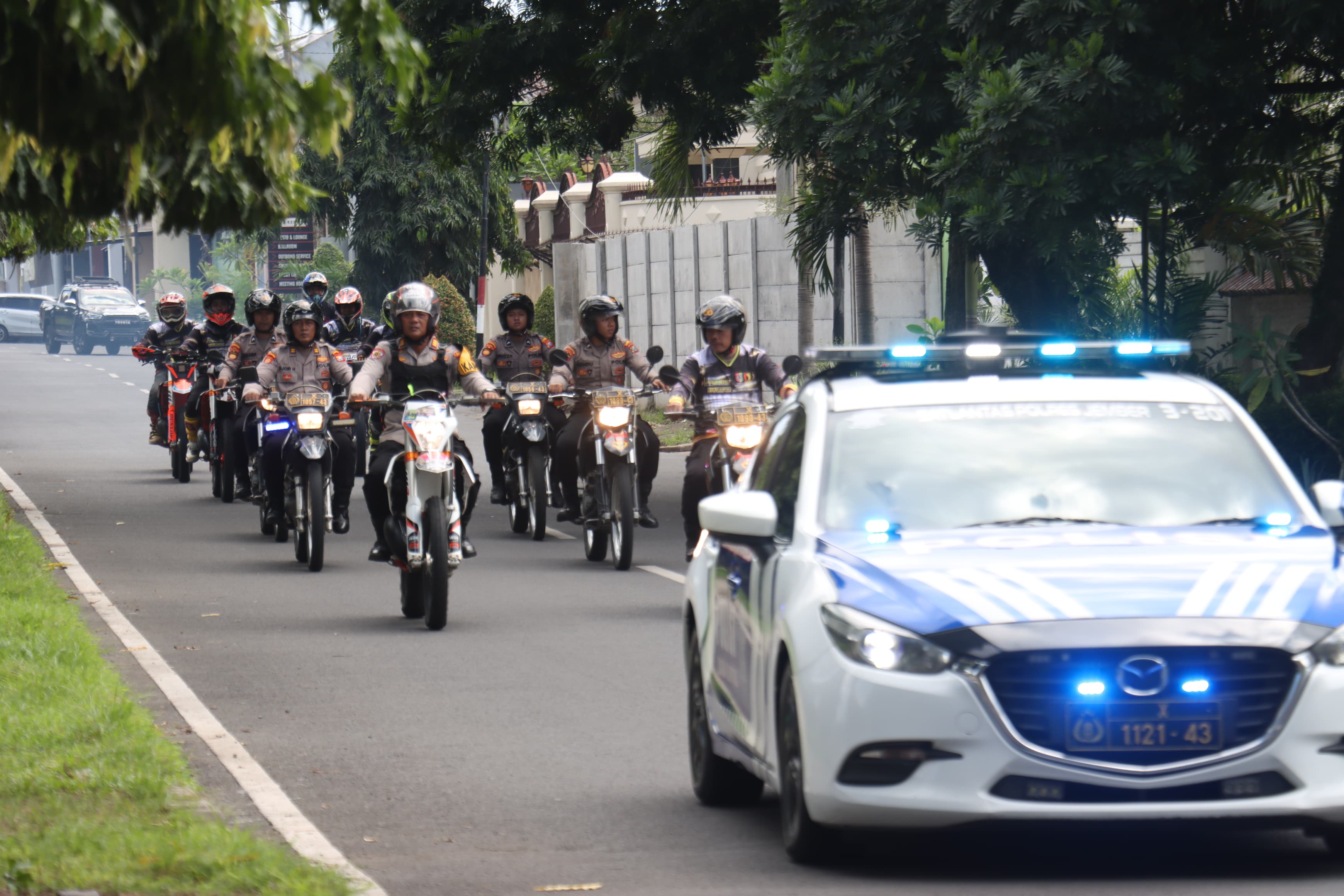Polres Jember Gencarkan Patroli Skala Besar Demi Jaga Keamanan 