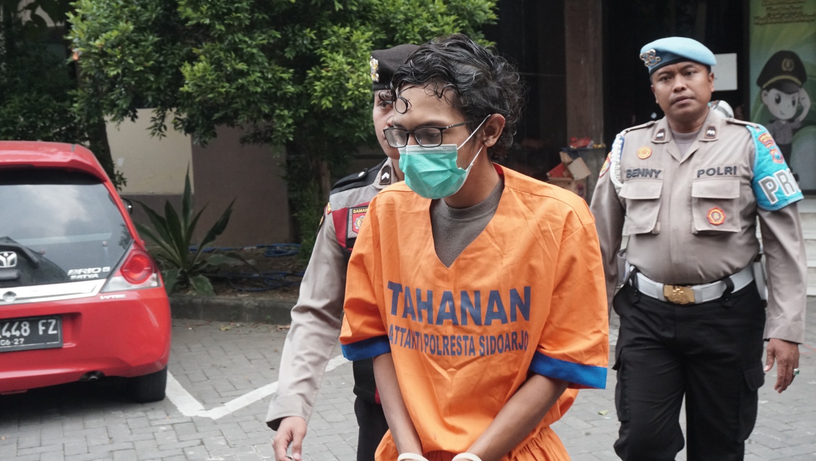 Pelaku Pembacokan di Jalan Majapahit Dikecrek Polisi