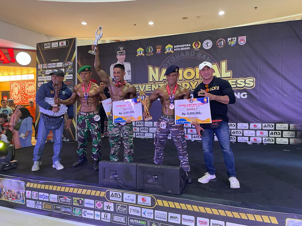 Atlet Binaraga Koarmada II Raih Juara di Serang