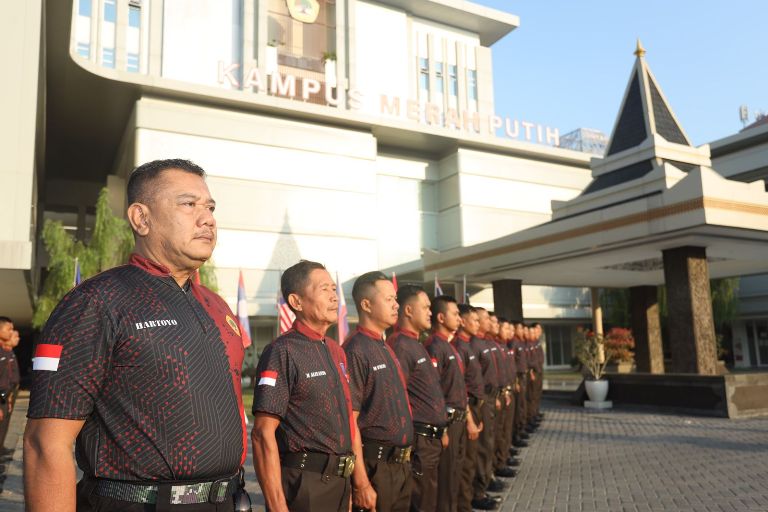 Keamanan PKKMB Untag 2025 Siap Sambut Ribuan Mahasiswa Baru dengan Humanis dan Waspada