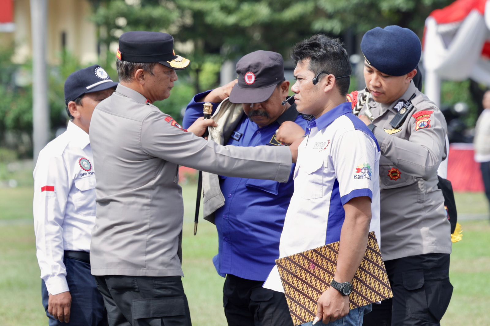 Polda Jatim Gandeng Serikat Buruh Siap Jaga Stabilitas Kamtibmas