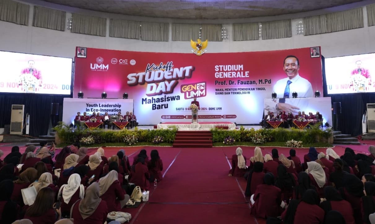 Wamen Dikti Saintek, Bakar Semangat Mahasiswa UMM di Student Day