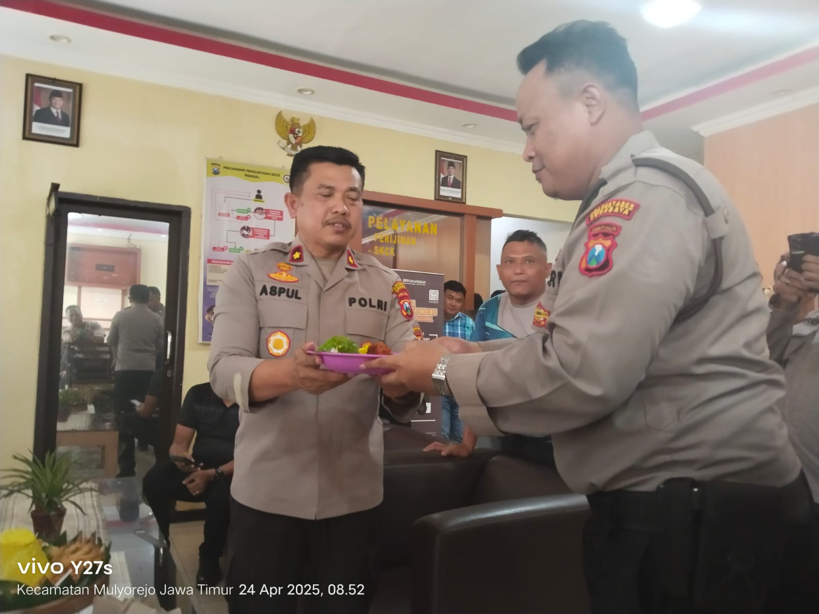 Halalbihalal Eratkan Silaturahmi Keluarga Besar Polsek Mulyorejo