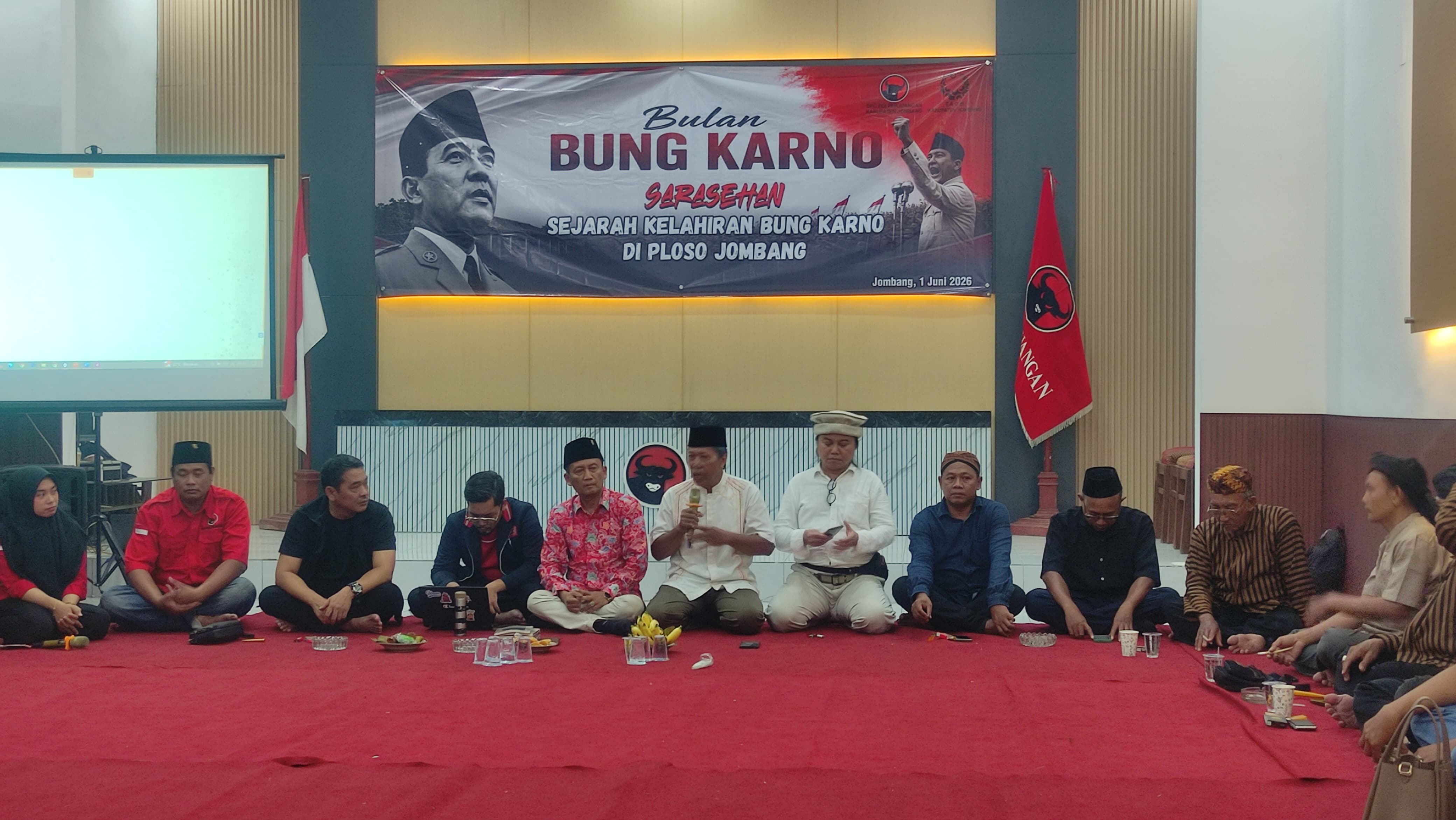 TACB dan PDI-P Jombang Bedah Tempat Lahir Bung Karno di Ploso 