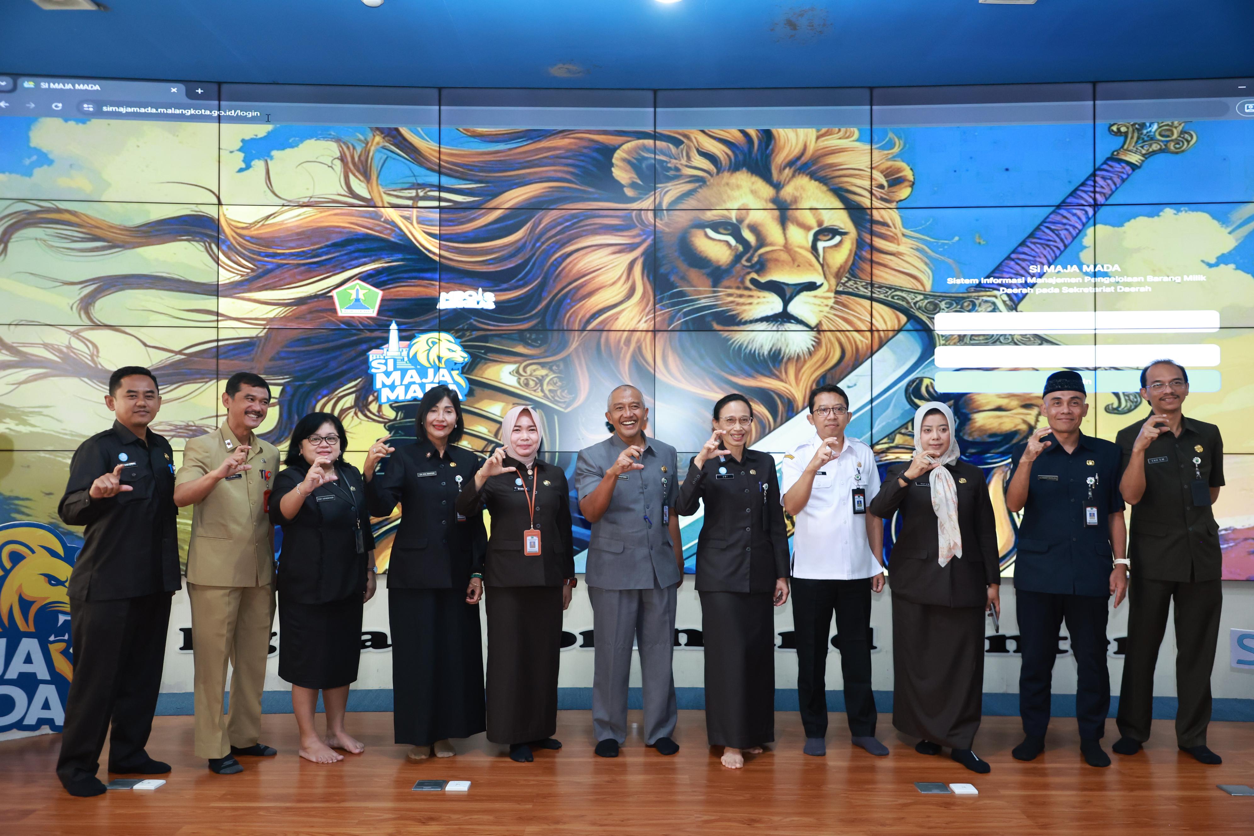 Luncurkan SI MAJA MADA, Sekda Kota Malang Tekankan Keberlanjutan Inovasi