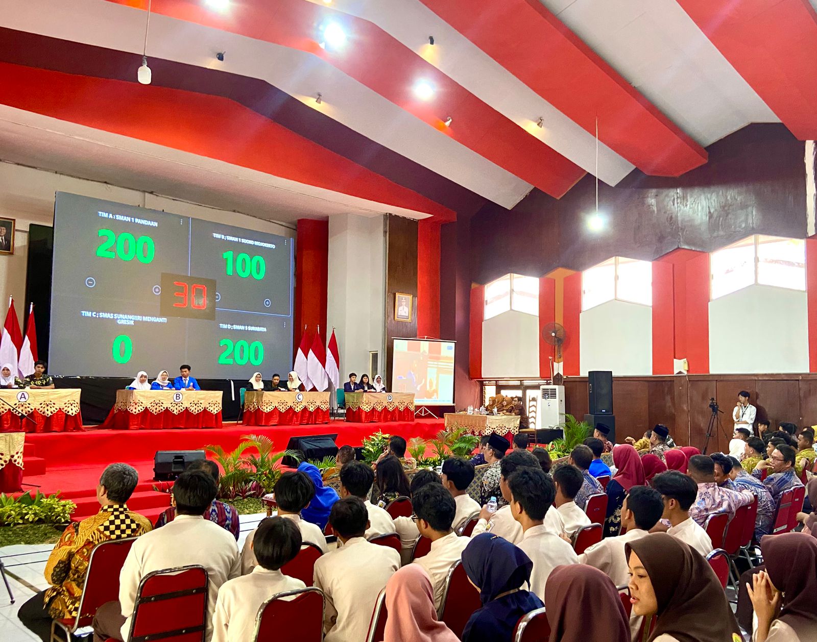 Semifinal Lomba Cerdas Cermat 2025 di SMKN 6 Surabaya Berlangsung Meriah, Kepsek Dukung Keberlanjutan