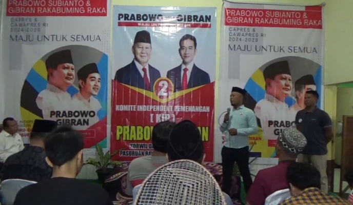 KIP-Prabowo Perkuat Komitmen Menangkan Capres Nomor 2 di Tapal Kuda