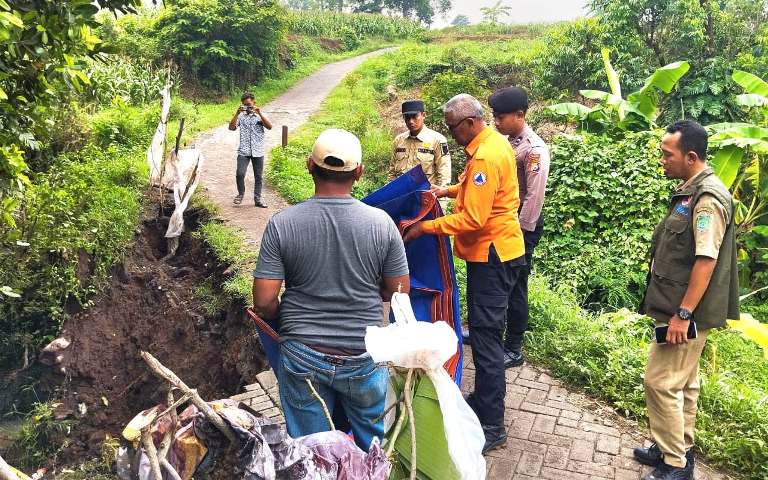 BPBD Pasuruan Pasang Sistem Peringatan Dini di Wilayah Rawan Banjir dan Longsor