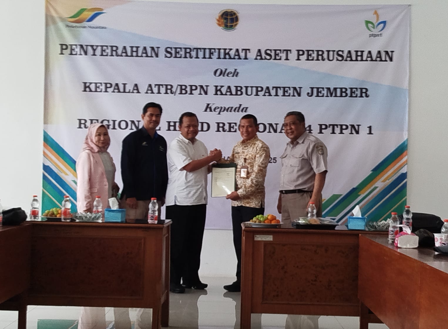 Gandeng ATR/BPN Jember, PTPN 1 Regional 4 Amankan Aset Kebun Tembakau untuk Sejahterakan Pekerja