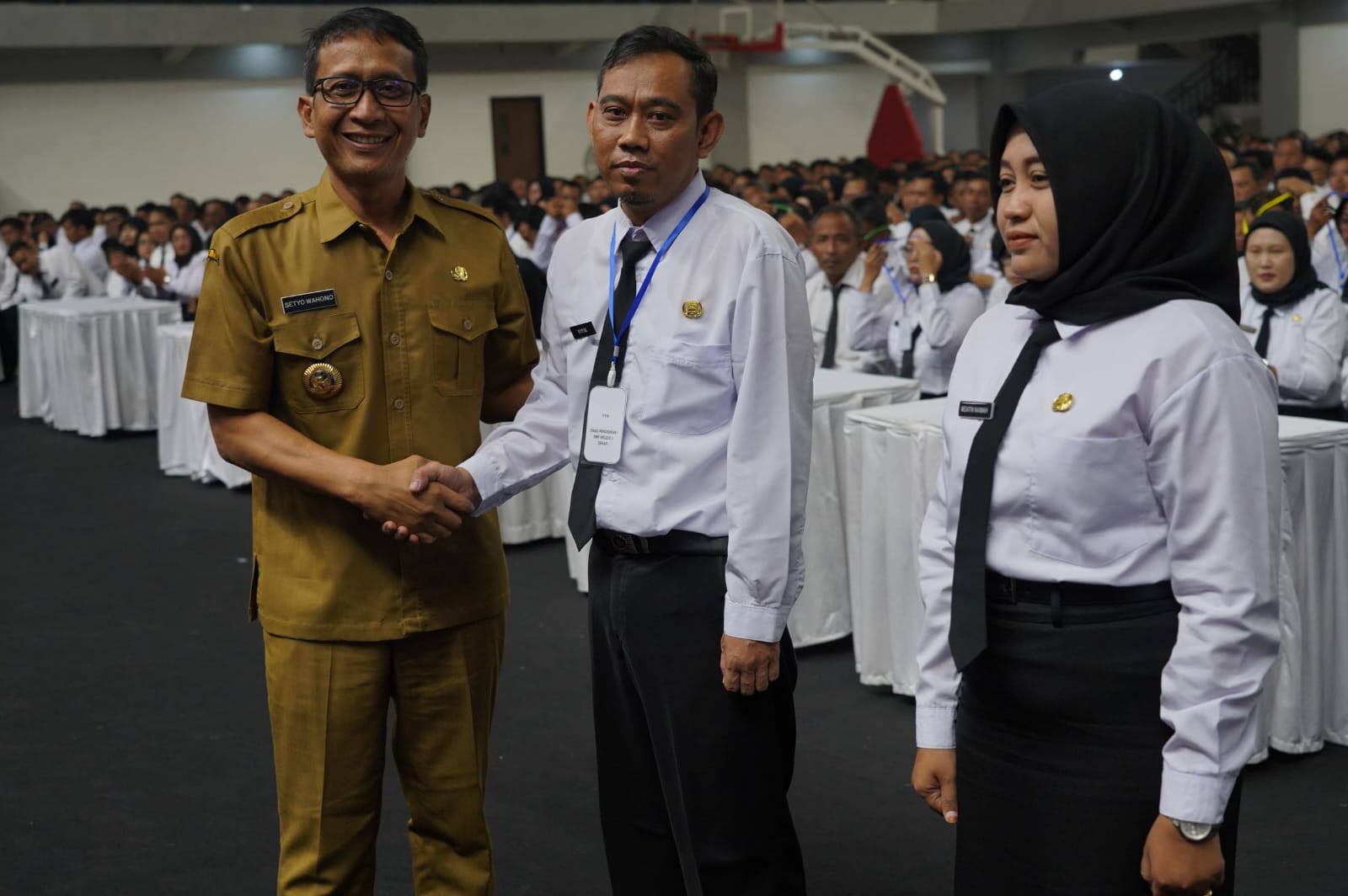 Retreat PPPK Tahap 1 Tahun Anggaran 2024, Bupati Wahono Tekankan Profesionalisme dan Loyalitas ASN