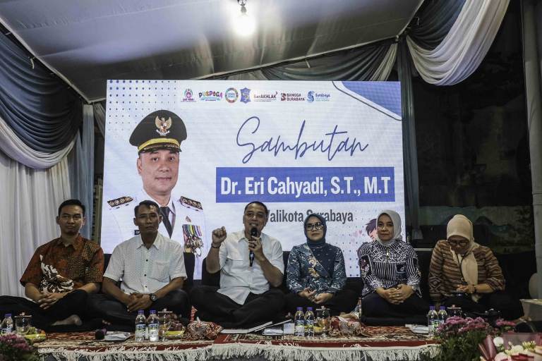Kampung Pancasila Strategi Wali Kota Eri Maksimalkan Potensi Warga Surabaya, Atasi Masalah Lingkungan