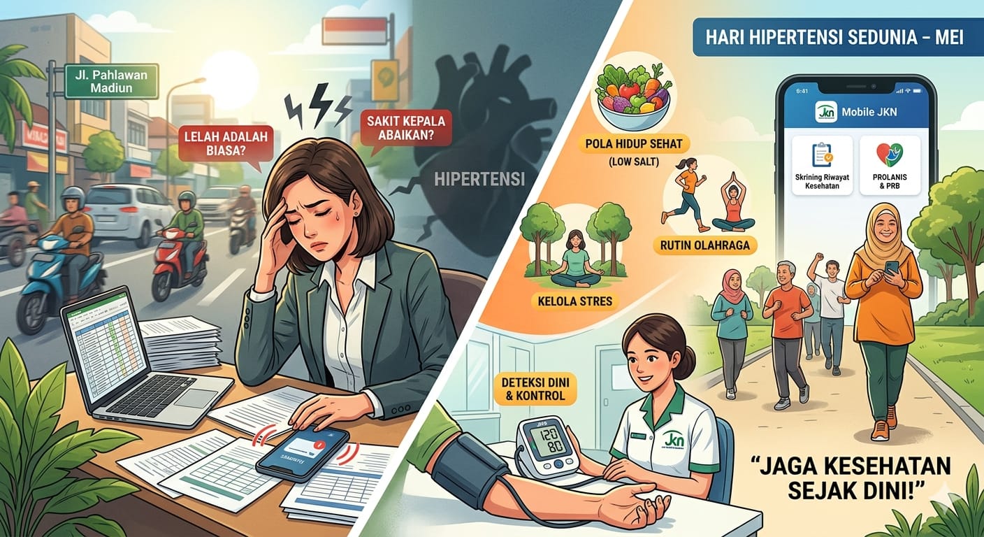 Hipertensi Jadi Ancaman Serius, BPJS Kesehatan Ajak Warga Terapkan Pola Hidup Sehat