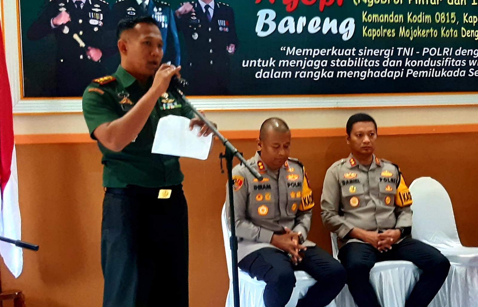 Jaga Kondusifitas Pilkada 2024, TNI Polri Ngobrol Bareng Insan Media