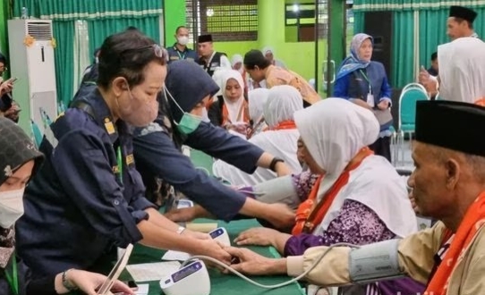 4 Kloter CJH Bojonegoro Tiba di Embarkasi Surabaya, Langsung Jalani Pemeriksaan Kesehatan