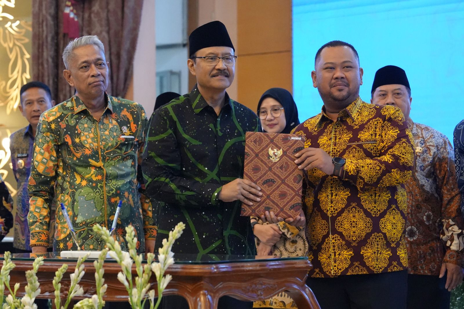 Siap Operasikan Sekolah Rakyat, Bupati Gresik Teken Perjanjian Pinjam Pakai Aset dengan Kemensos